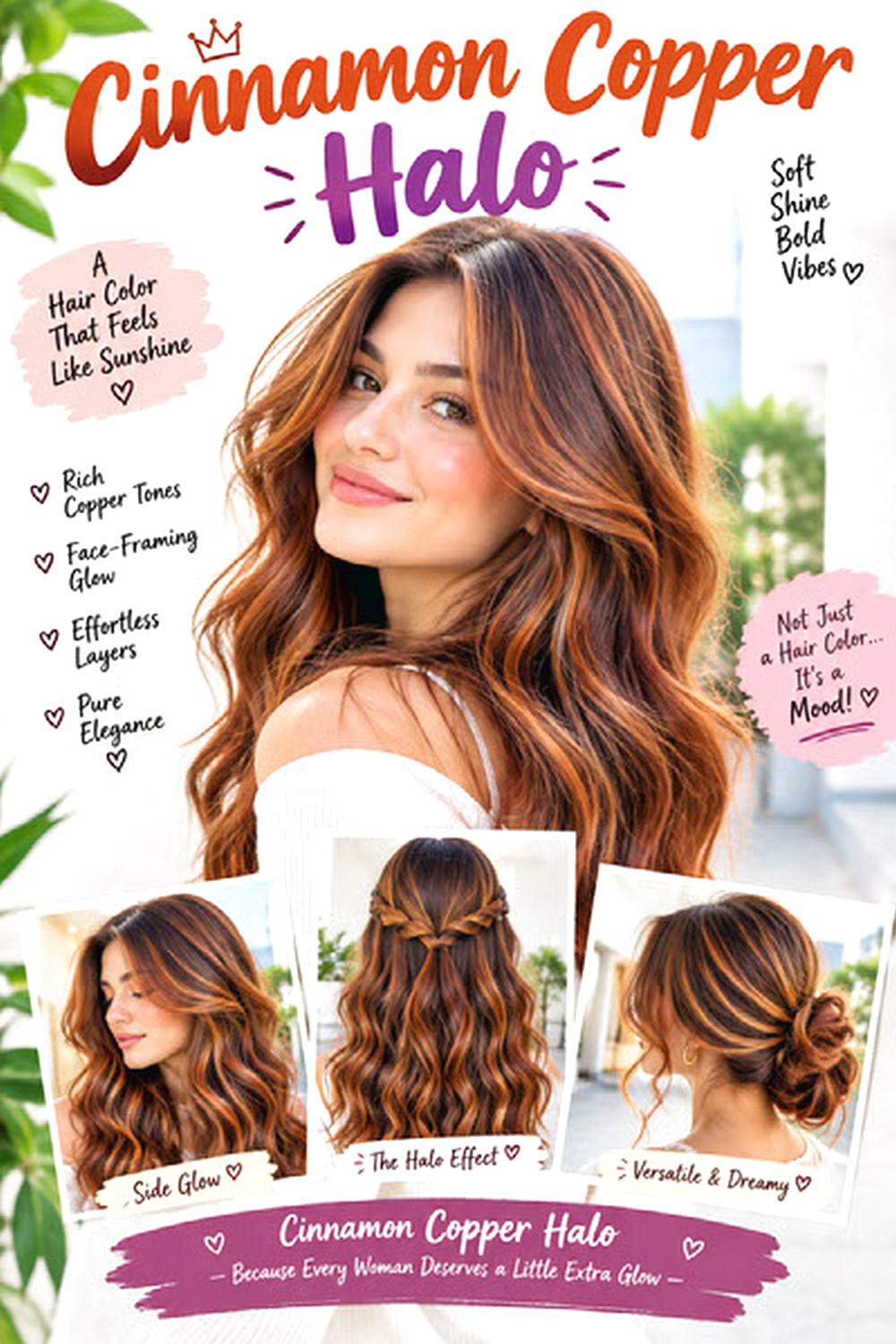 Cinnamon Copper Halo