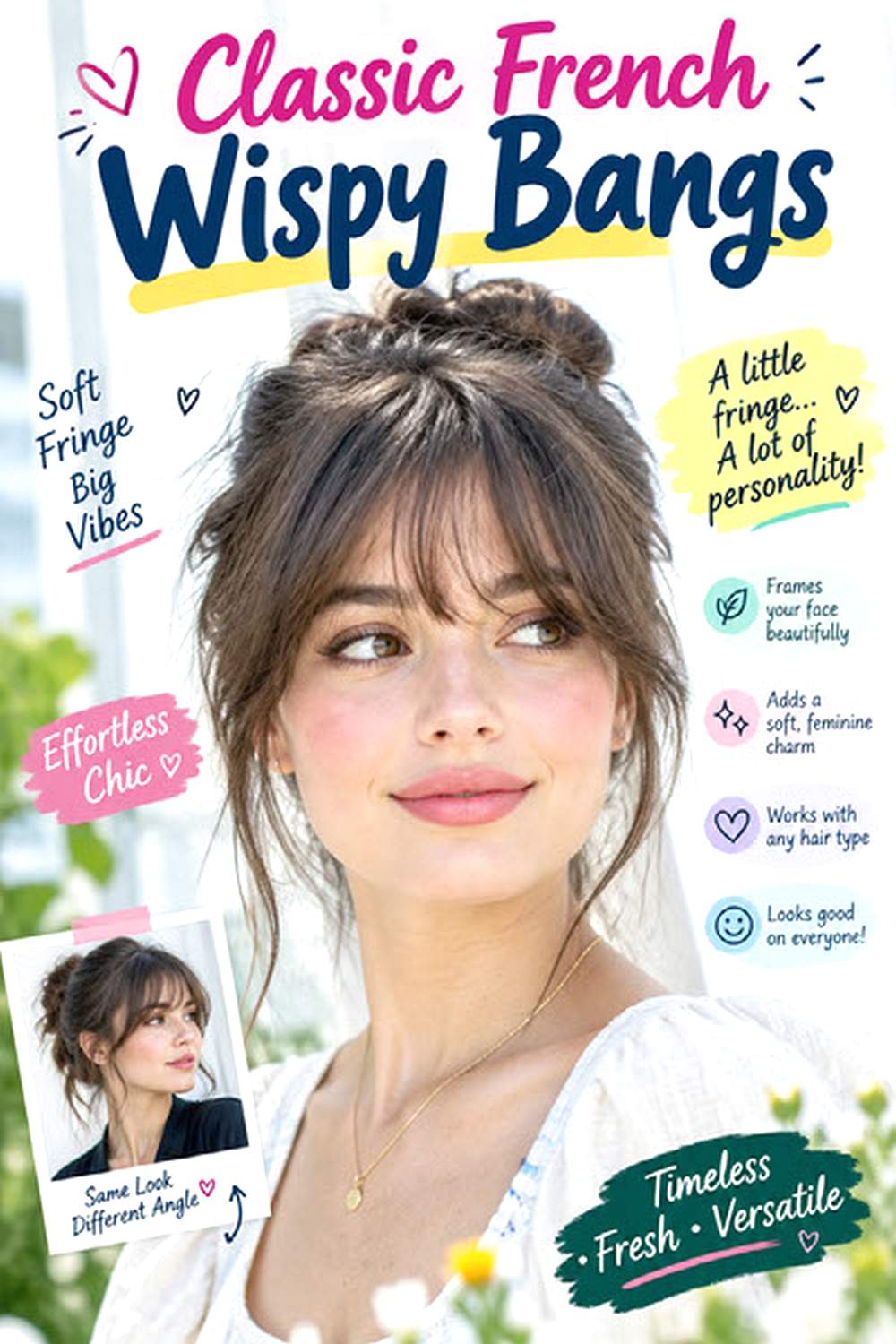 Classic French Wispy Bangs