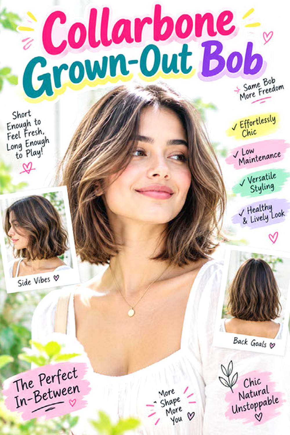 Collarbone Grown-Out Bob