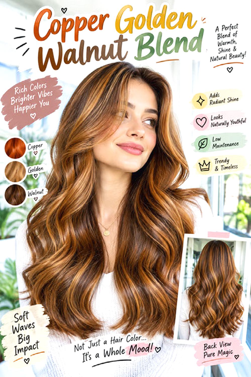 Copper Golden Walnut Blend