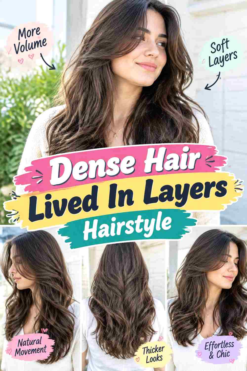 Dense Hair Lived In Layers Hairstyle