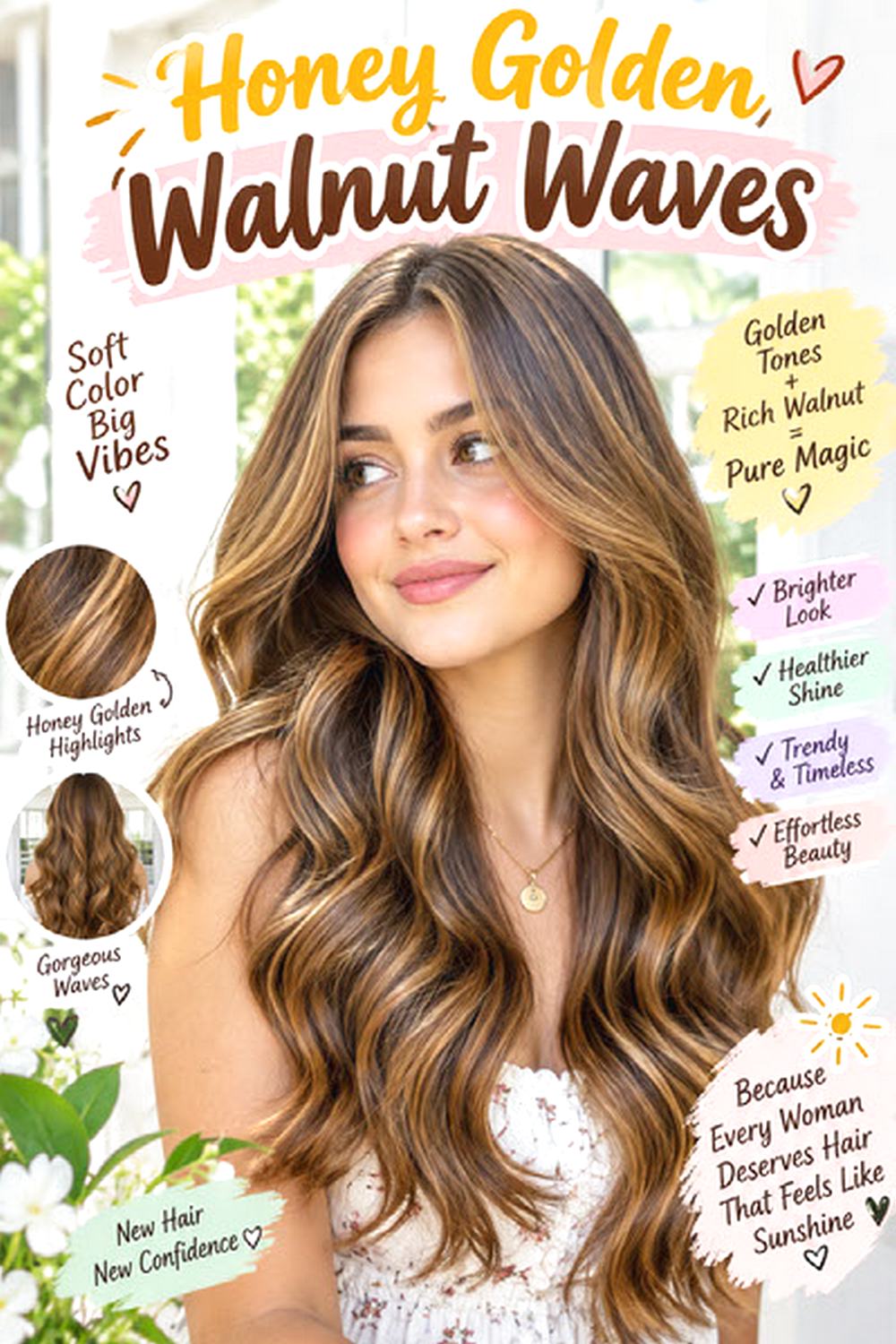 Honey Golden Walnut Waves
