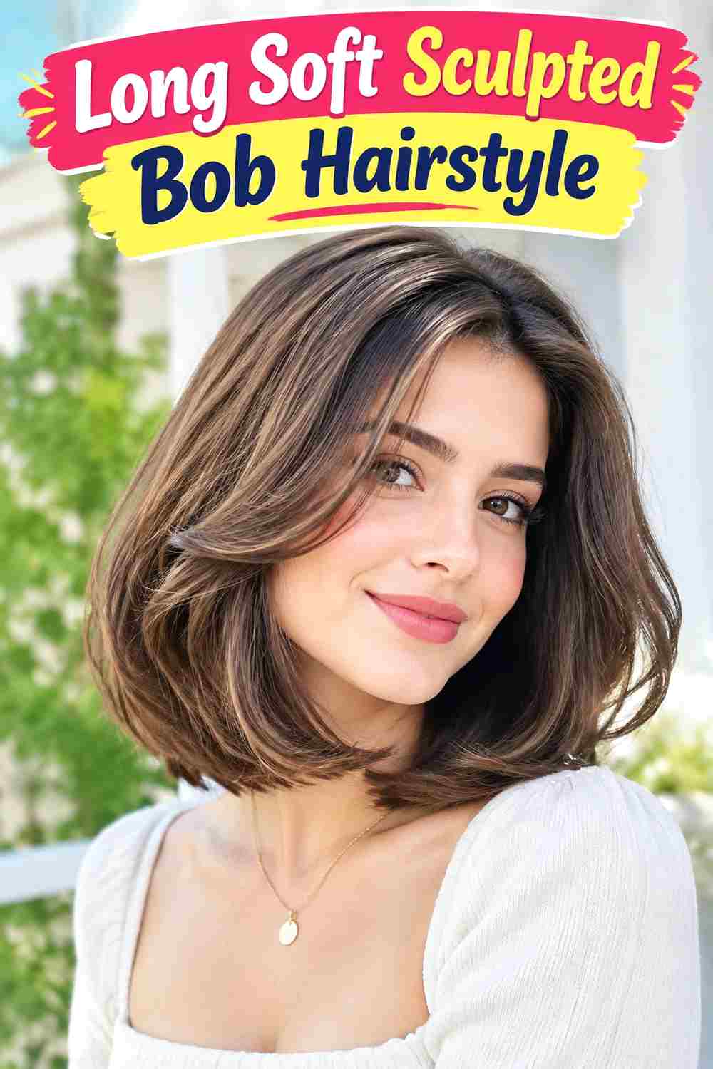 Long Soft Sculpted Bob Hairstyle