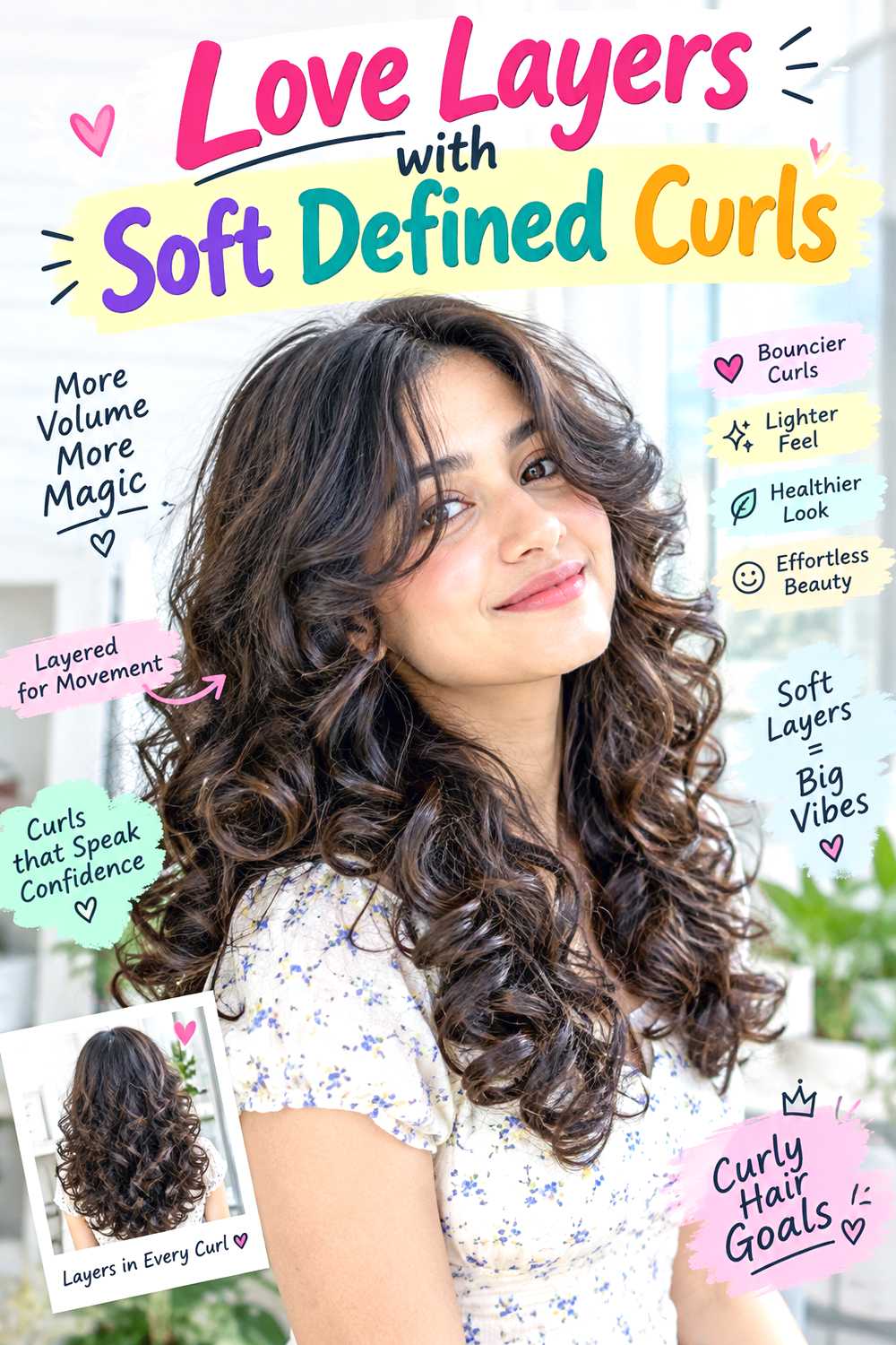 Love Layers with Soft Defined Curls