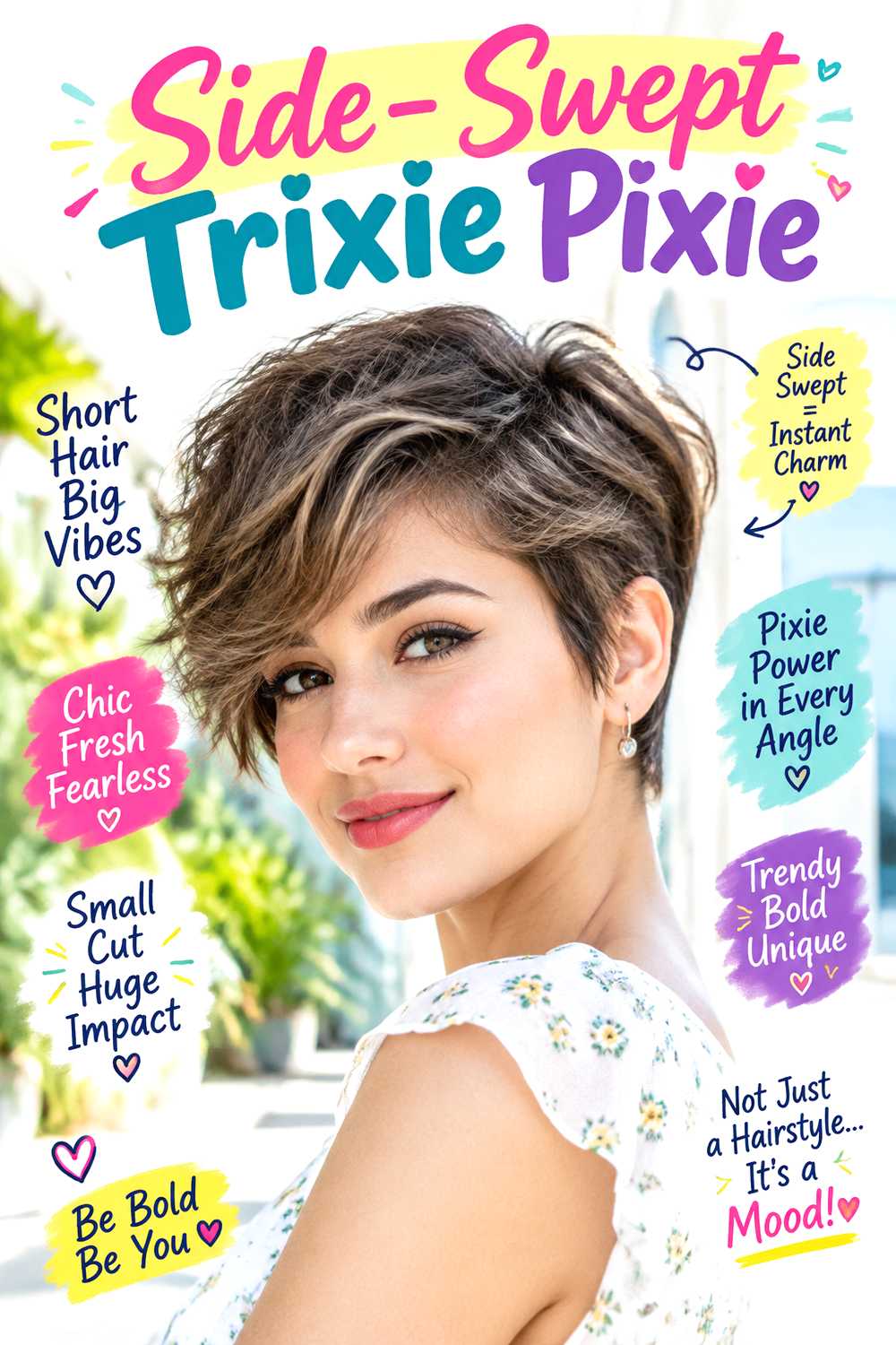 Side-Swept Trixie Pixie