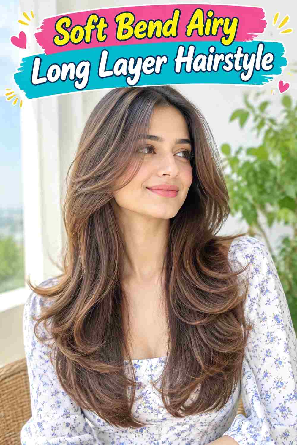 Soft Bend Airy Long Layer Hairstyle