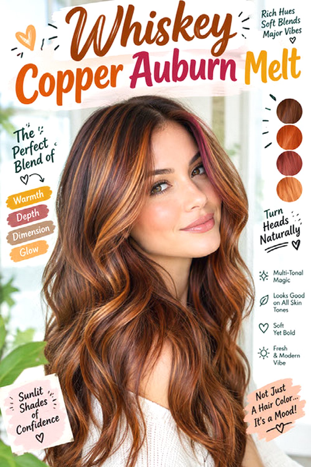 Whiskey Copper Auburn Melt